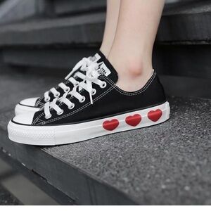 Converse Japan all star three hearts limited edition shoes sneakers/new with box